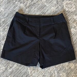 St. John SoCa Black cotton blend Shorts Tailored Elegance - size 6